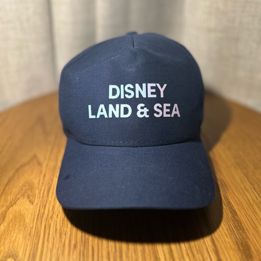 Disney Cruise Line  “Disney Land and Sea” Azul Viagens Blue Baseball Hat Cap New